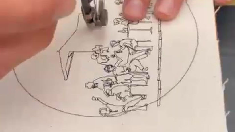 drawing live.